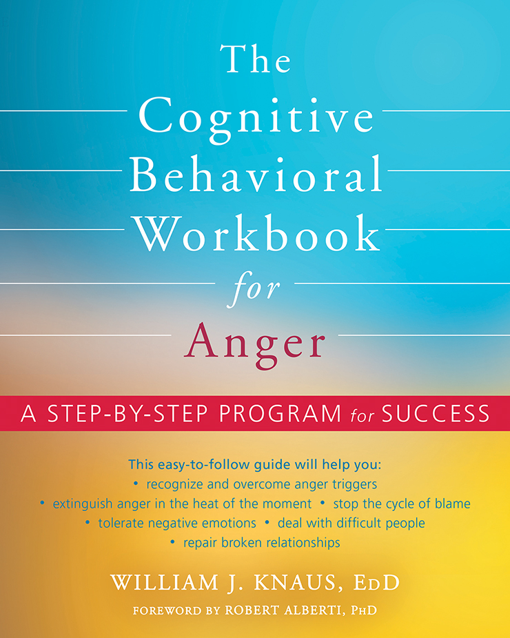 The Cognitive Behavioral Workbook for Anger ebook cover