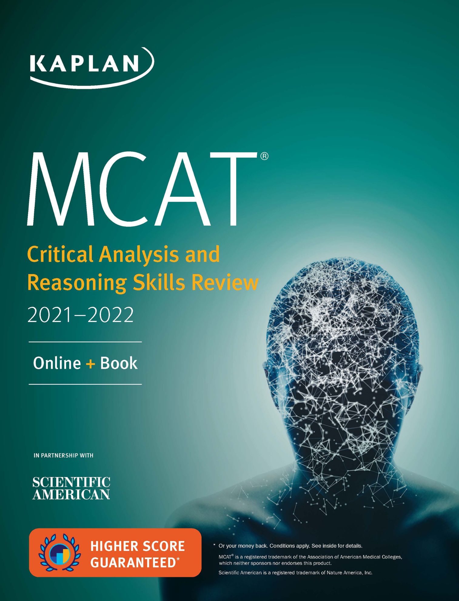 MCAT Critical Analysis and Reasoning Skills Review 2021-2022 ebook cover