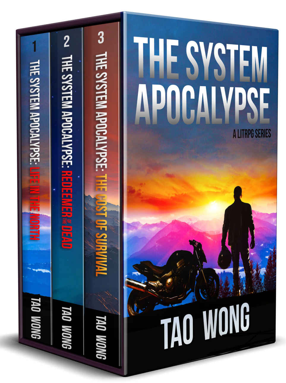 The System Apocalypse Books 1-3: The Post-Apocalyptic LitRPG Fantasy Series ebook cover