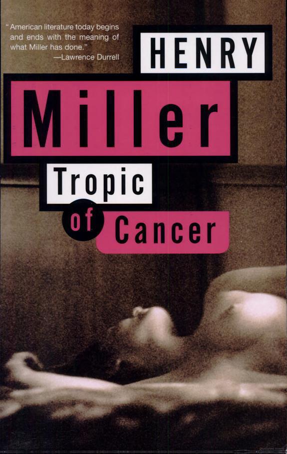 Tropic of Cancer ebook cover