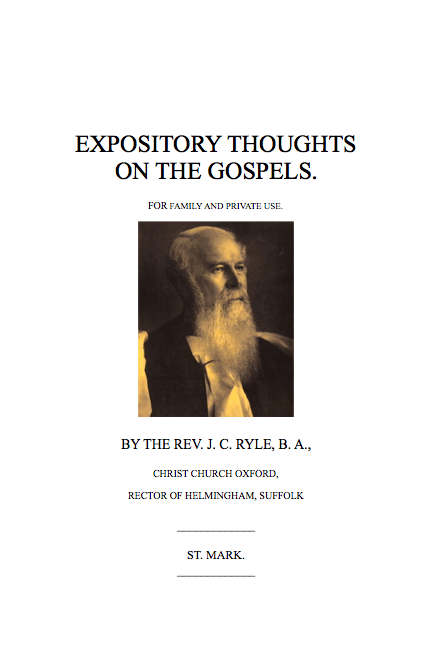 The Gospel of Mark ebook cover