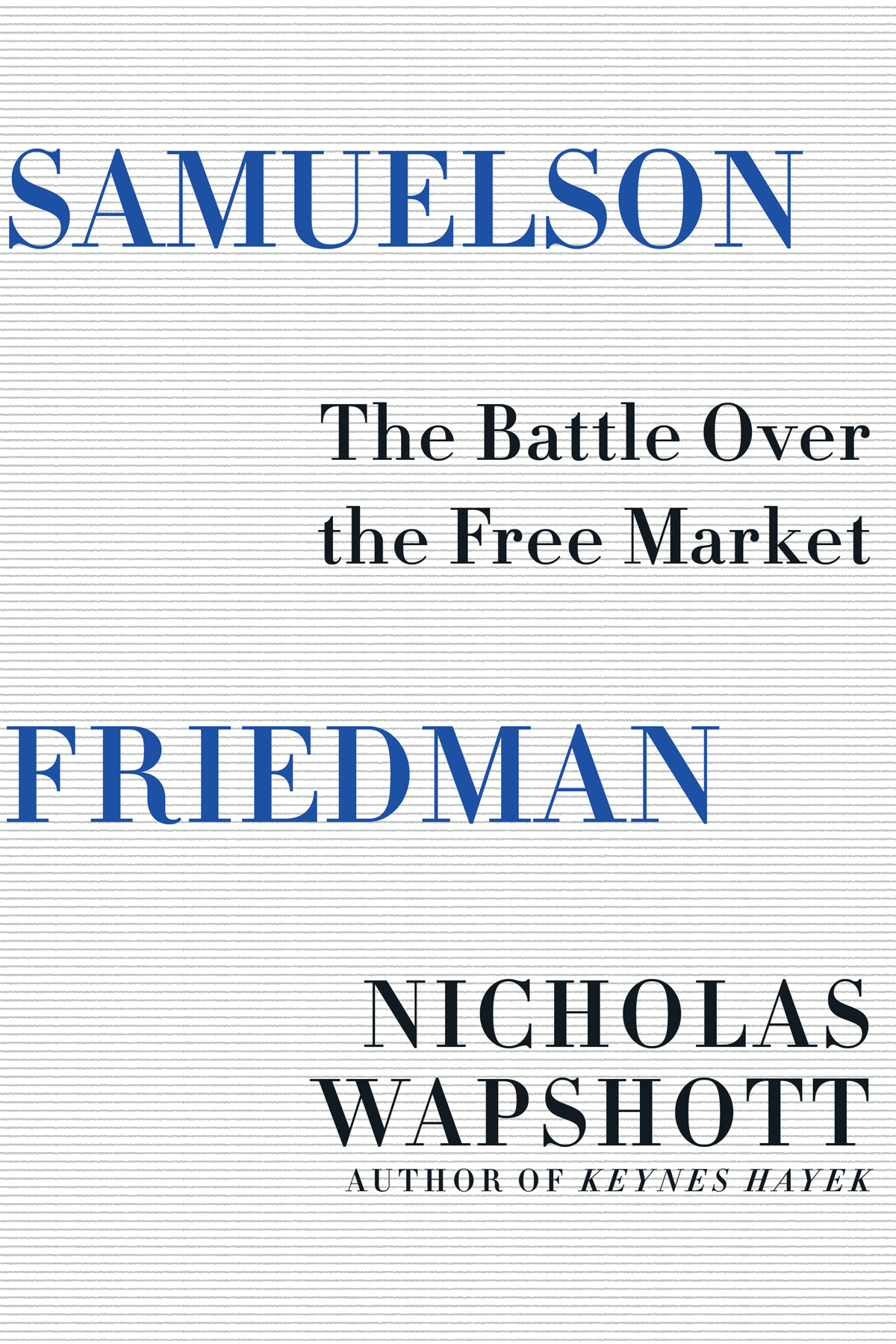 Samuelson Friedman ebook cover