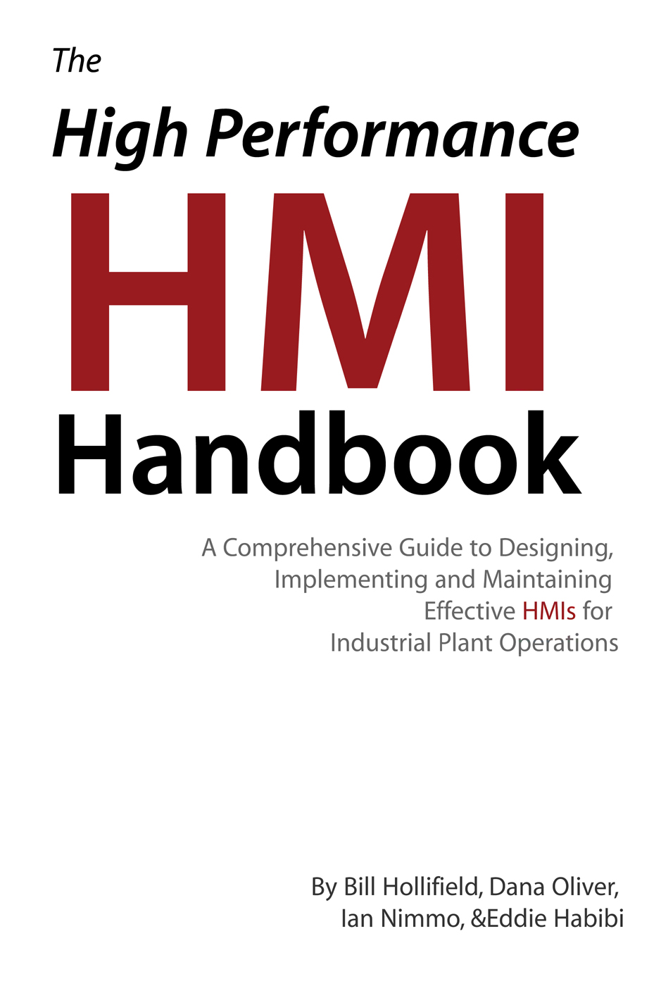 The High Performance HMI Handbook ebook cover