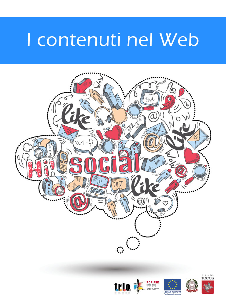 I contenuti nel web ebook cover