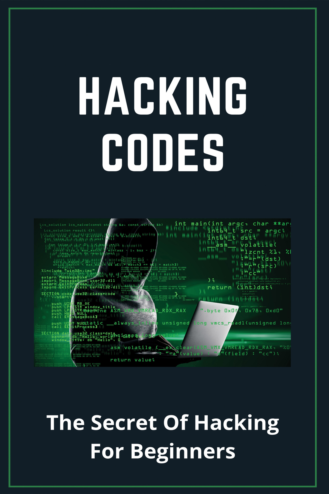 Hacking Codes: The Secret Of Hacking For Beginners: Define Computer Hacking ebook cover