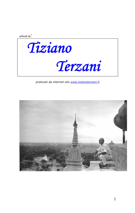 Articoli di Tiziano Terzani ebook cover
