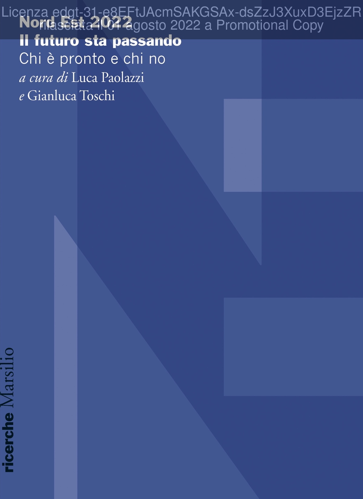 Nord Est 2022. Il futuro sta passando ebook cover