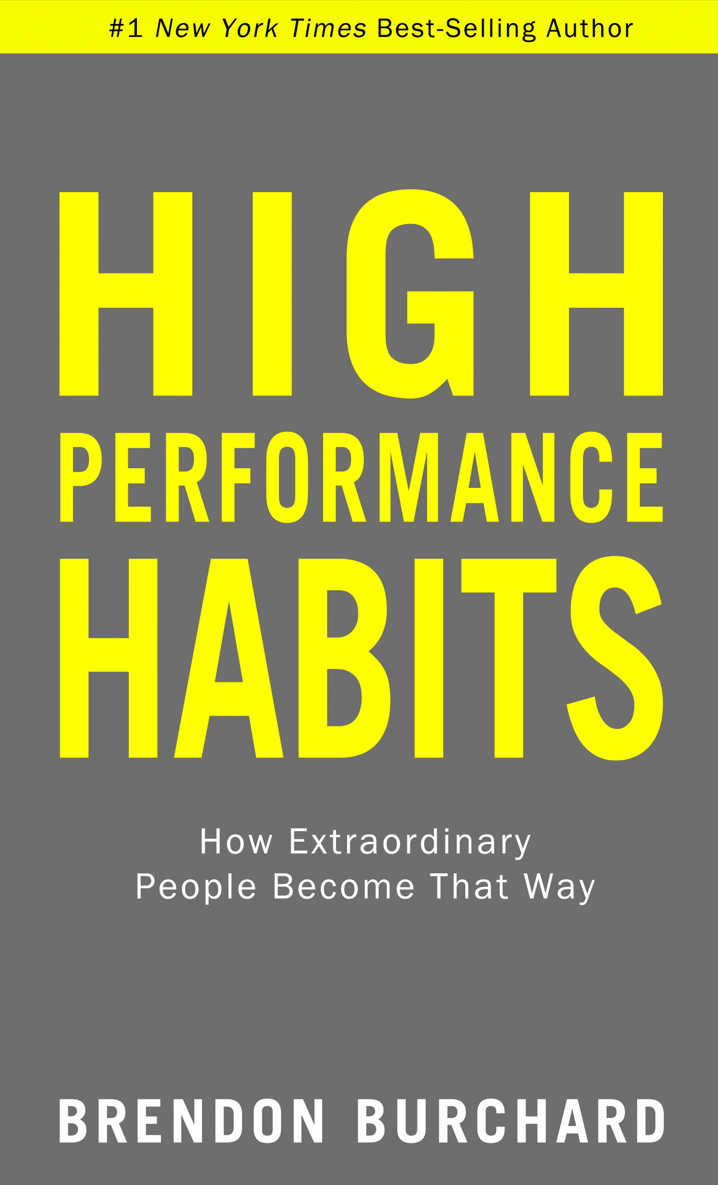 High Performance Habits ebook cover