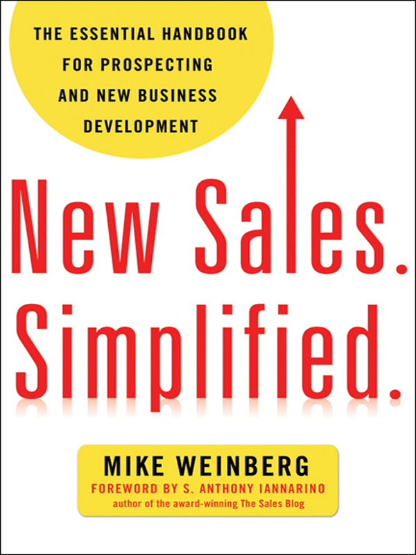 New Sales. Simplified. ebook cover