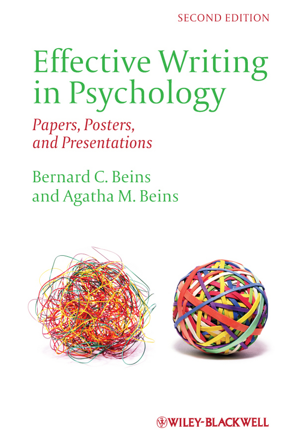 Effective Writing in Psychology ebook cover