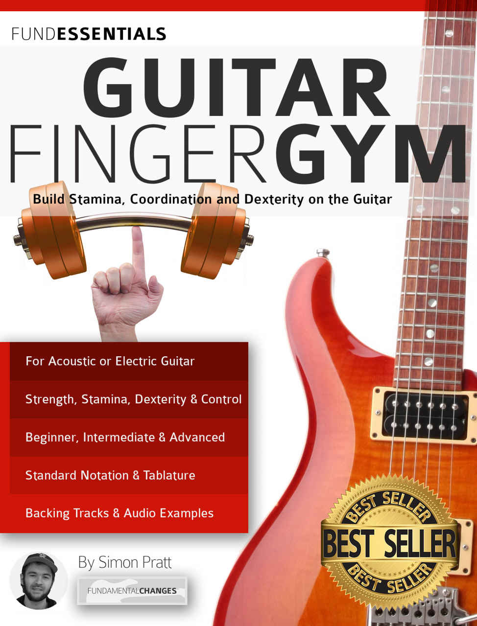 The Guitar Finger-Gym: Build Stamina, Coordination, Dexterity and Speed on the Guitar ebook cover