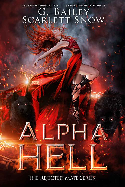 Alpha Hell: A Dark Rejected Mates Romance (The Rejected Mate Series Book 1) ebook cover