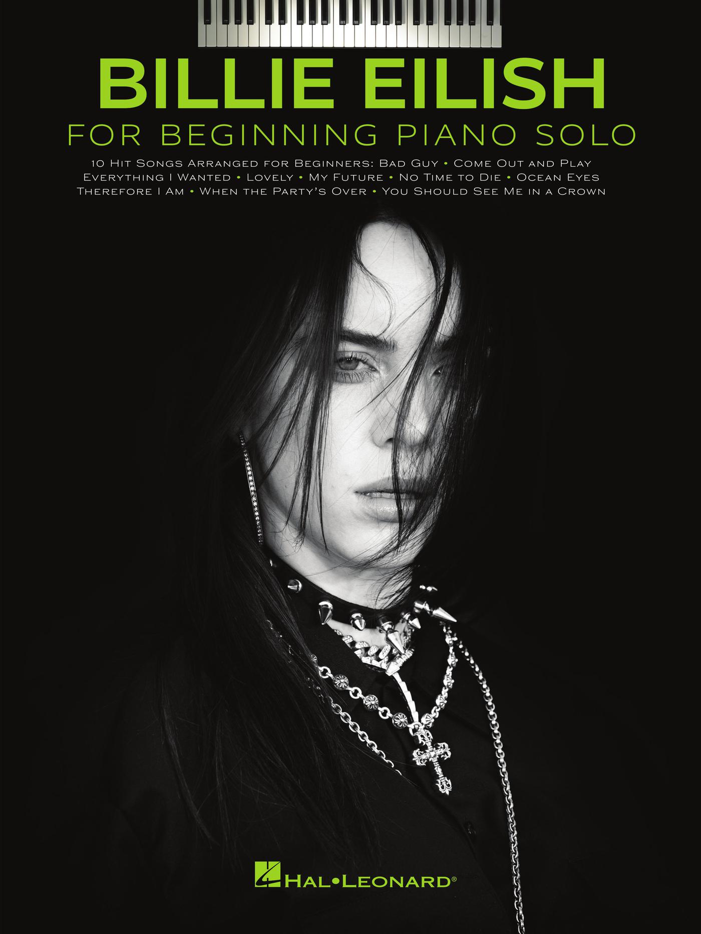 Billie Eilish for Beginning Piano Solo ebook cover