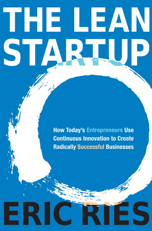 The Lean Startup ebook cover