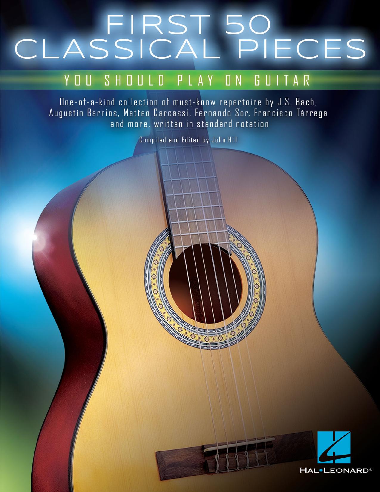First 50 Classical Pieces You Should Play on Guitar ebook cover