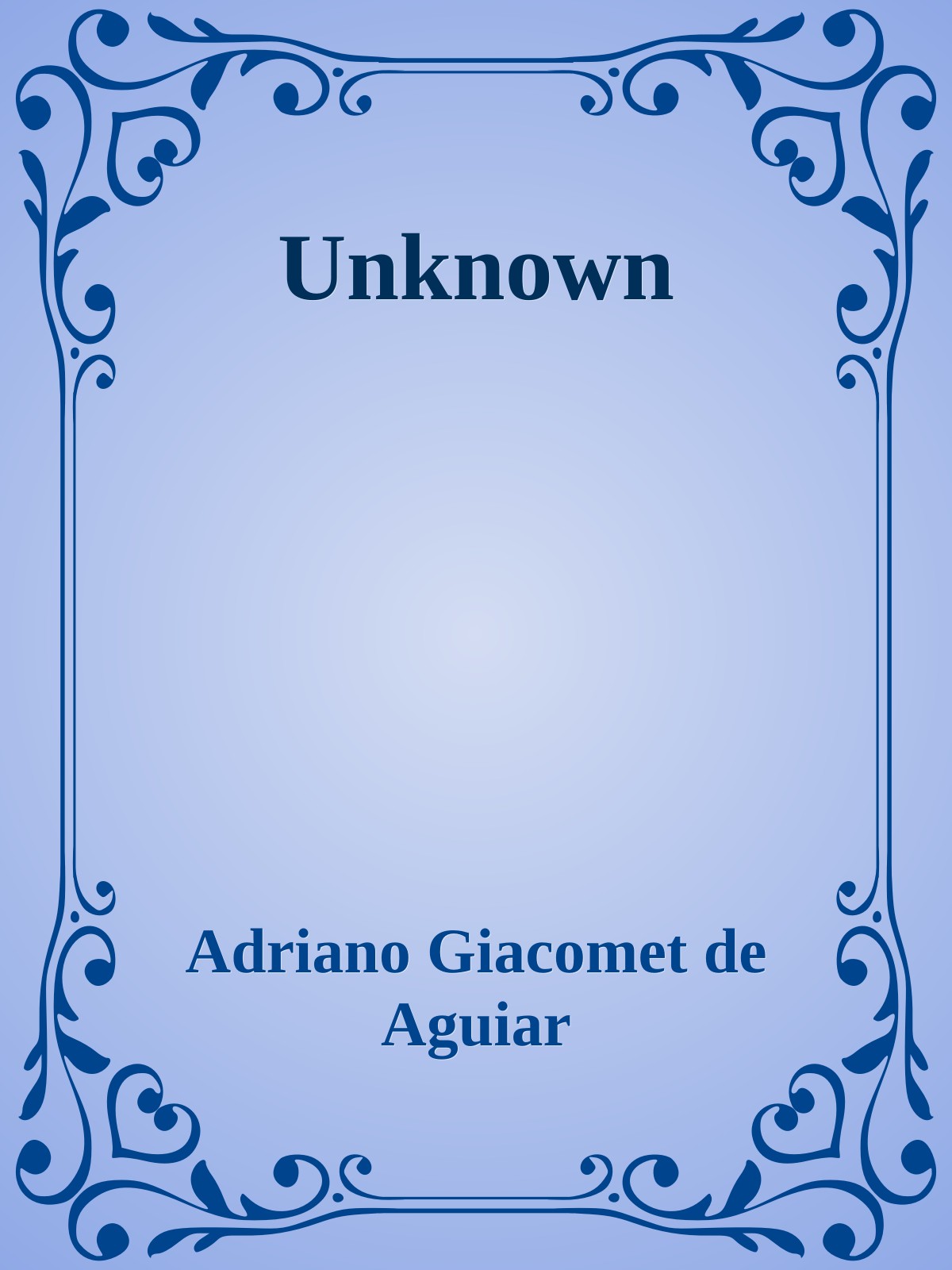 Unknown ebook cover