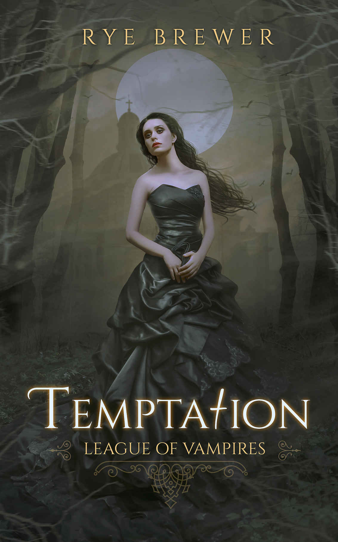 Temptation (League of Vampires Book 8) ebook cover