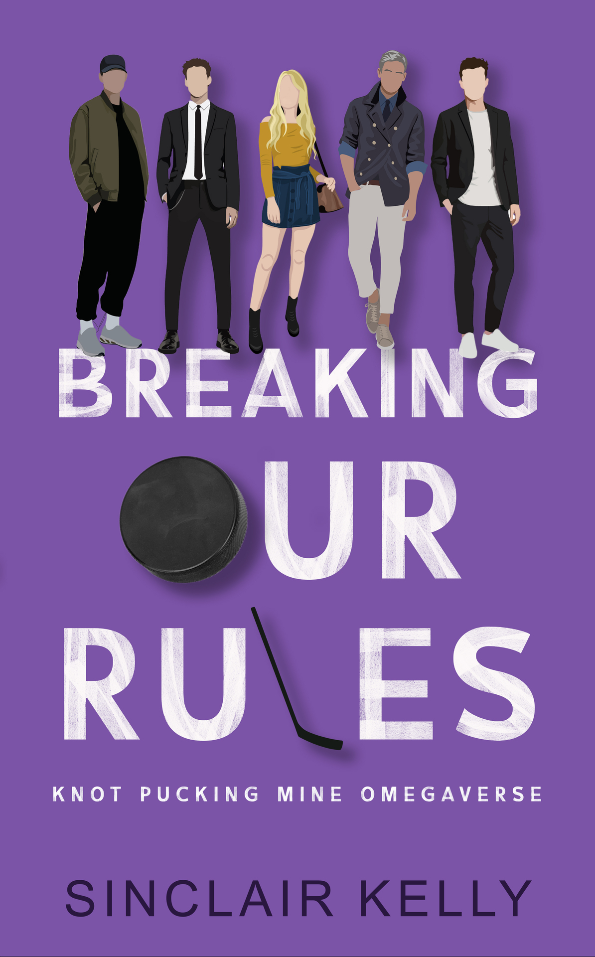 Breaking Our Rules (Knot Pucking Mine Omegaverse Book 2) ebook cover