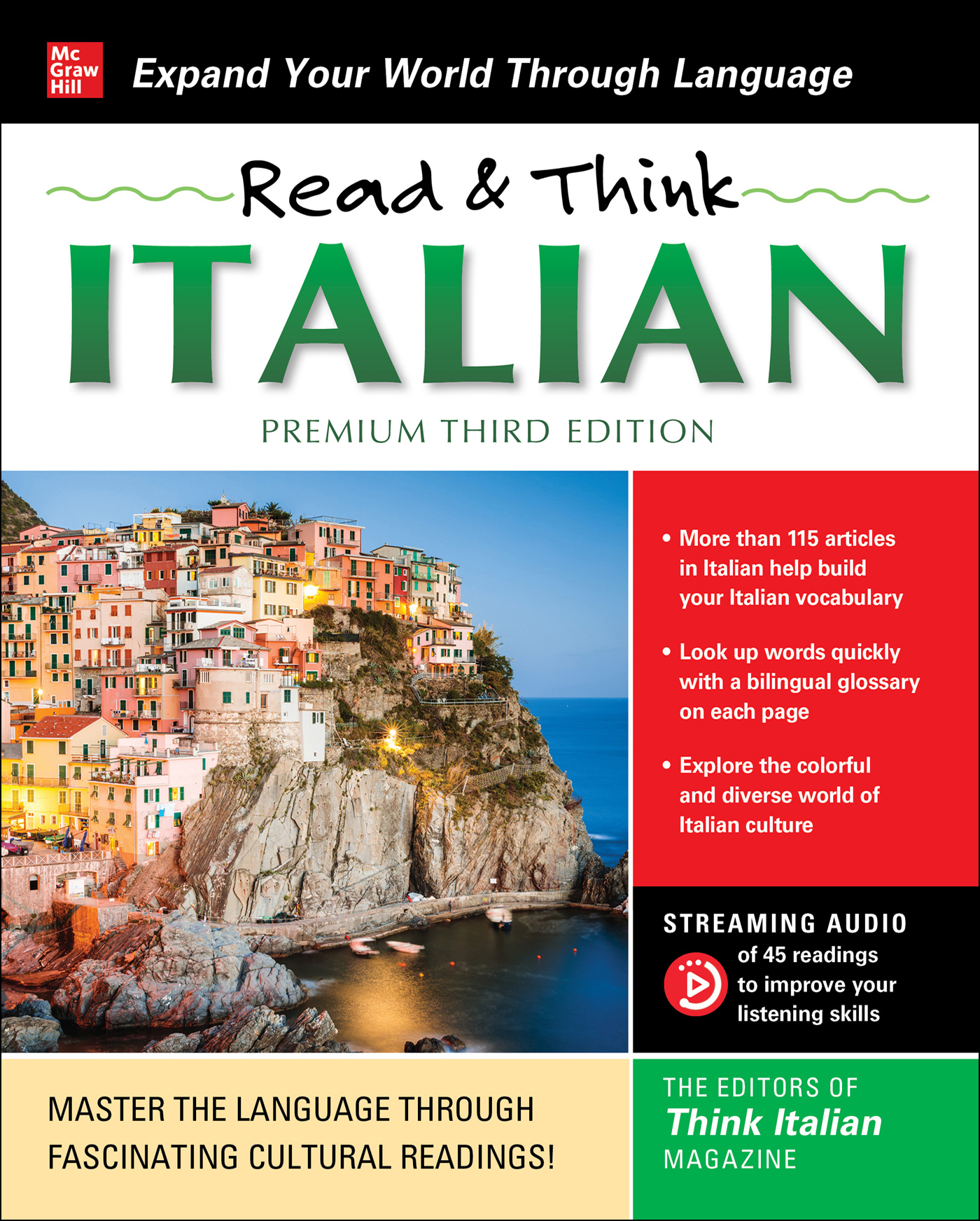 Read & Think Italian, Premium ebook cover