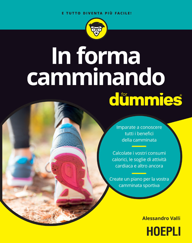 In forma camminando for dummies ebook cover