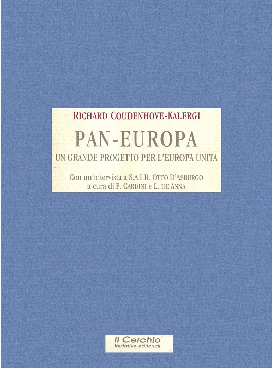 Pan-Europa. Un grande progetto per l'Europa unita ebook cover