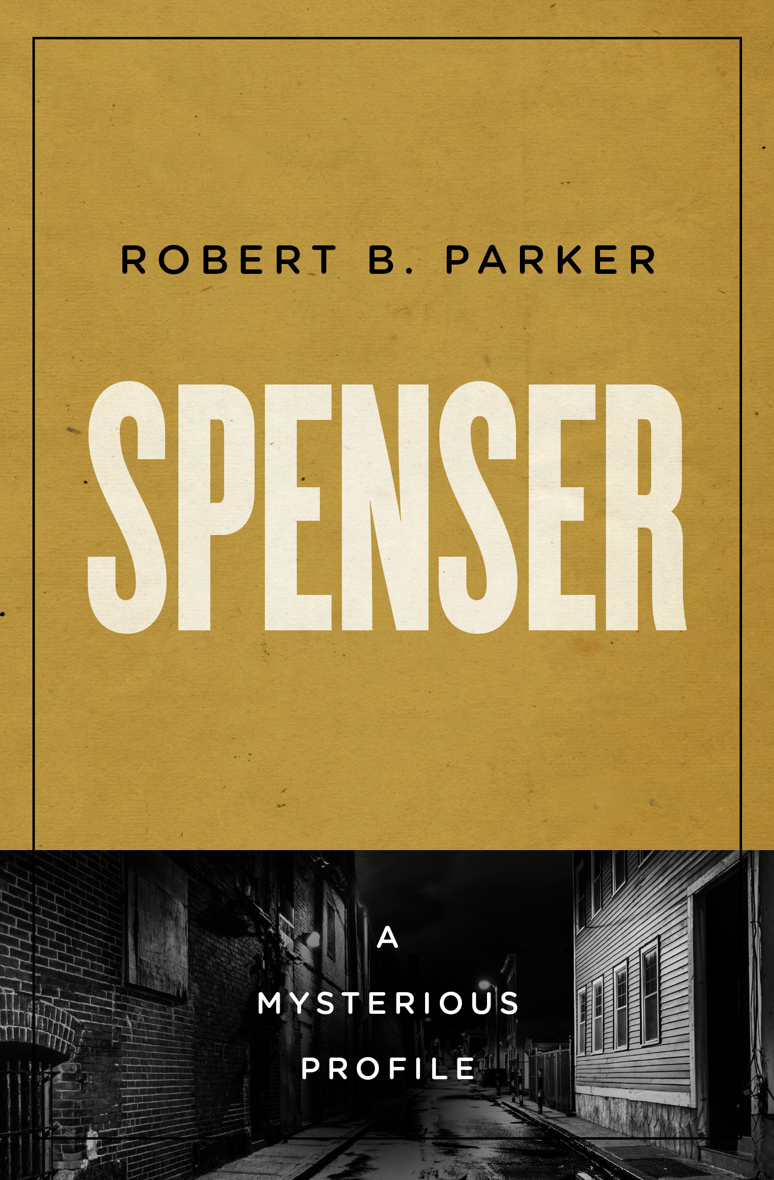 Spenser ebook cover