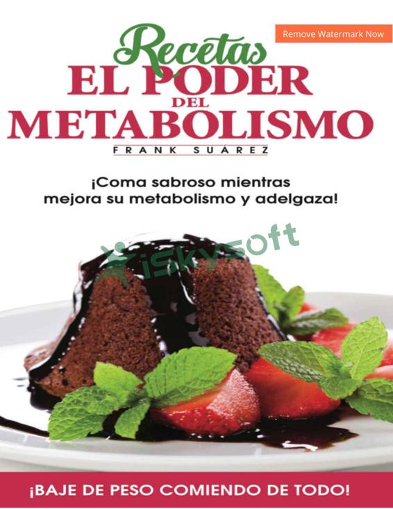Recetas del Poder del Metabolismo : &Acirc;&iexcl;Coma sabroso mientras mejora su metabolismo y adelgaza! (Spanish Edition) ebook cover