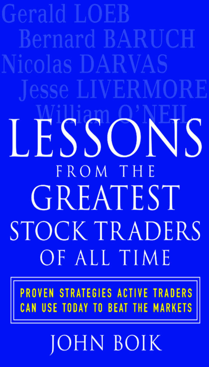 Lessons from the Greatest Stock Traders of All Time ebook cover
