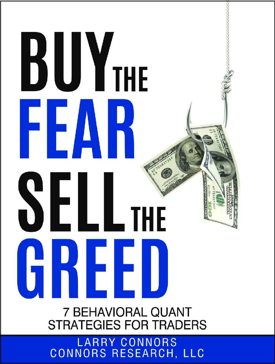 Buy the Fear, Sell the Greed: 7 Behavioral Quant Strategies for Traders ebook cover