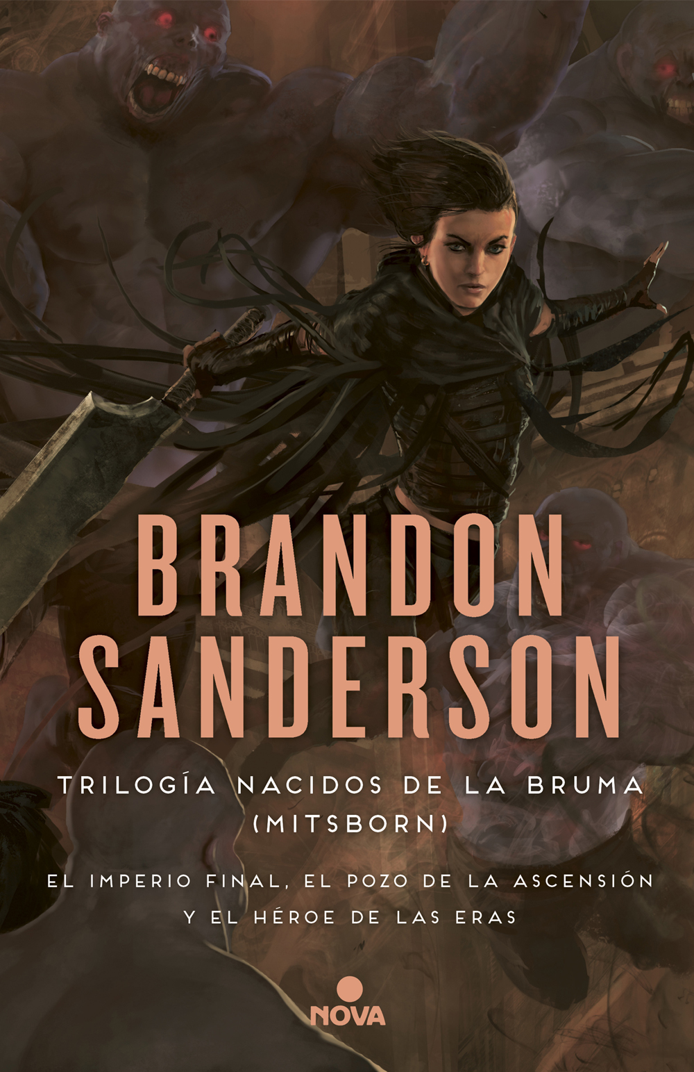 Trilog&Atilde;&shy;a Nacidos de la bruma (Mistborn) ebook cover
