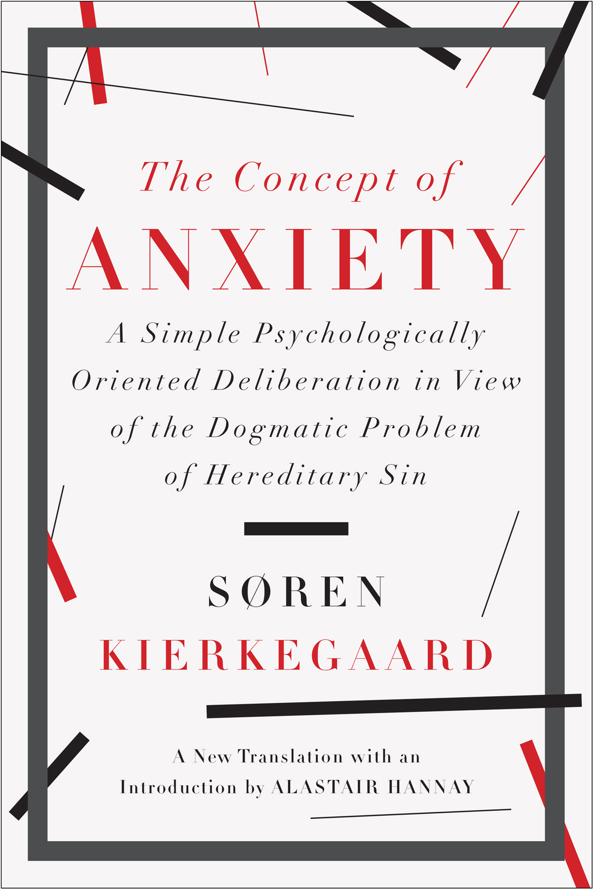 The Concept of Anxiety ebook cover