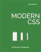 Modern CSS ebook cover