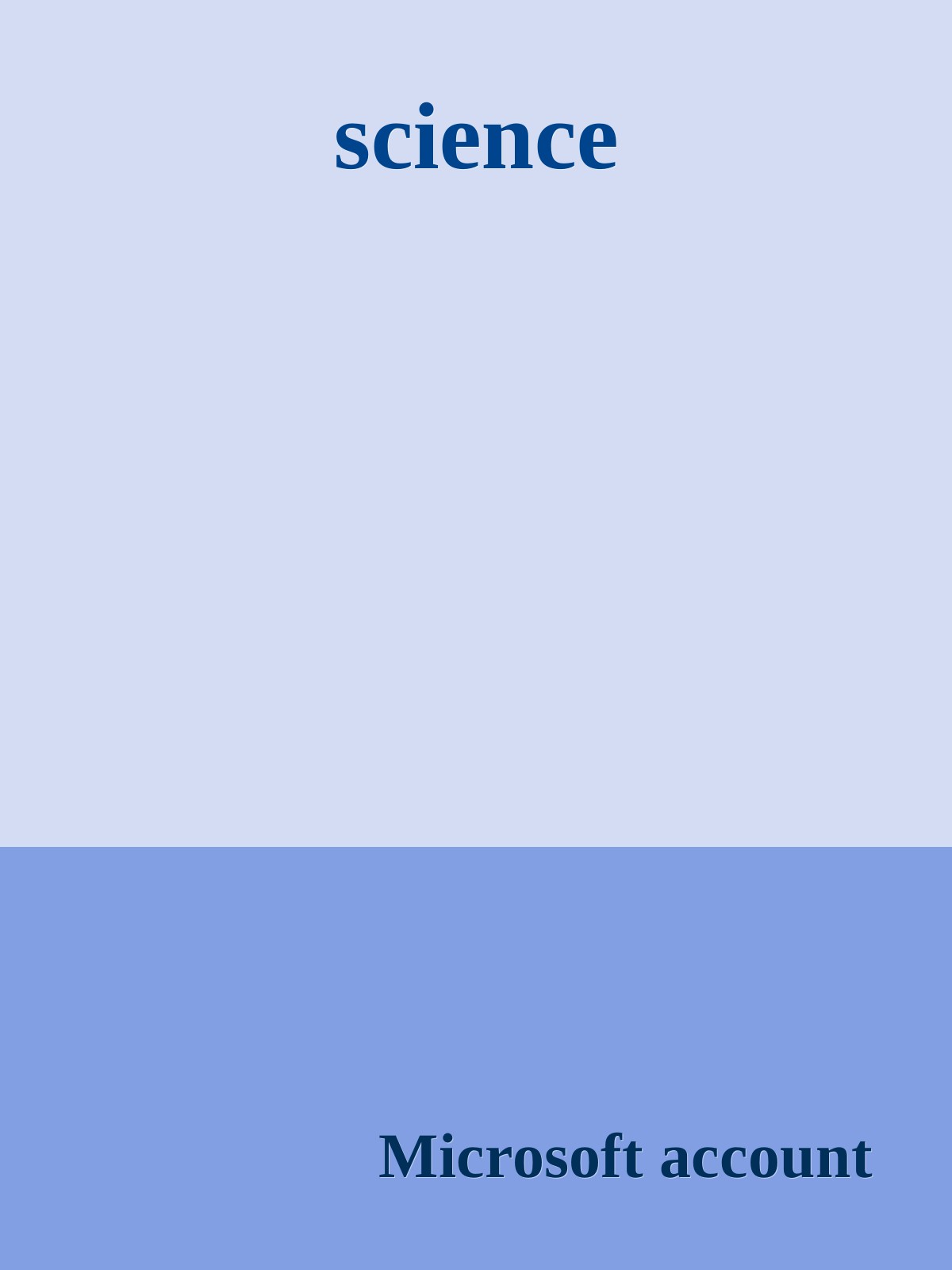 science ebook cover