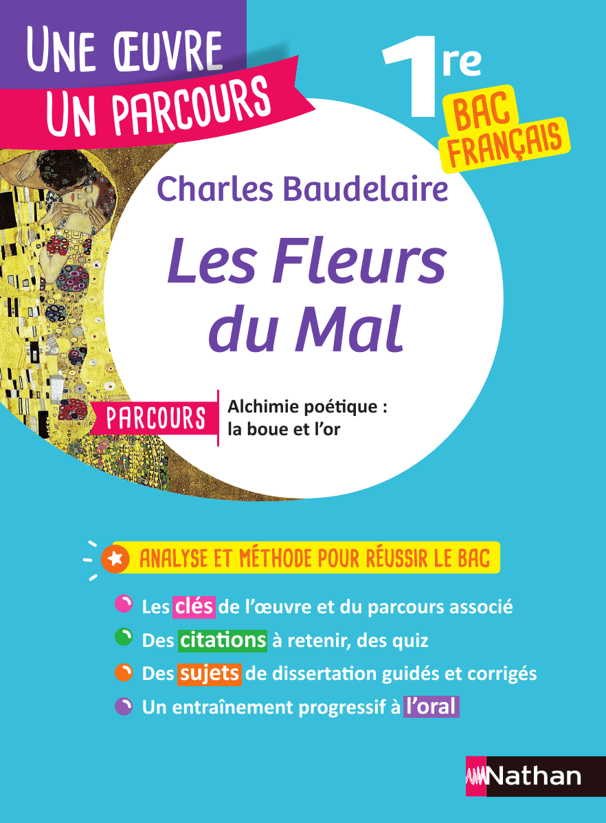 LES FLEURS DU MAL, BAUDELAIRE ebook cover