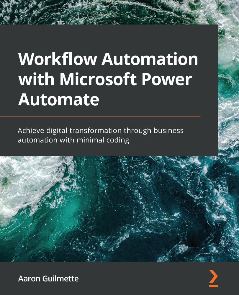 Workflow Automation with Microsoft Power Automate ebook cover