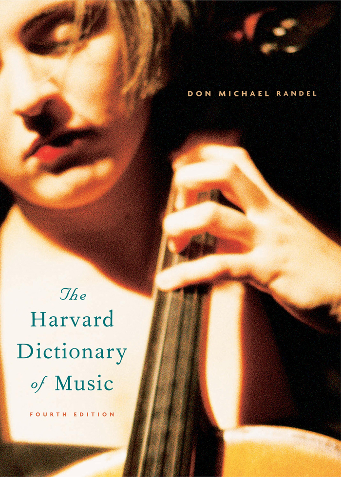 The Harvard Dictionary of Music ebook cover