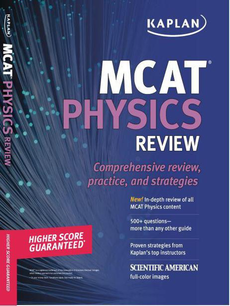 Kaplan MCAT Physics Review ebook cover