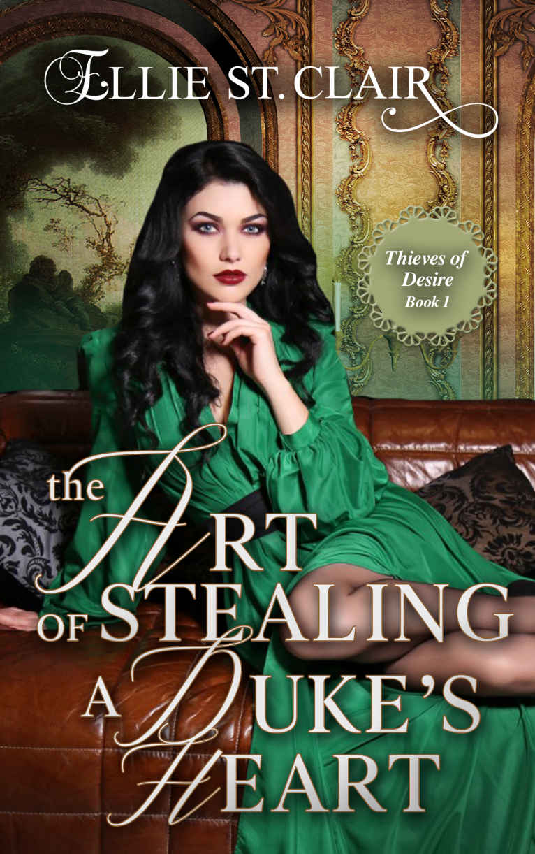 The Art of Stealing a Duke&acirc;&euro;&trade;s Heart: Thieves of Desire Book 1 ebook cover