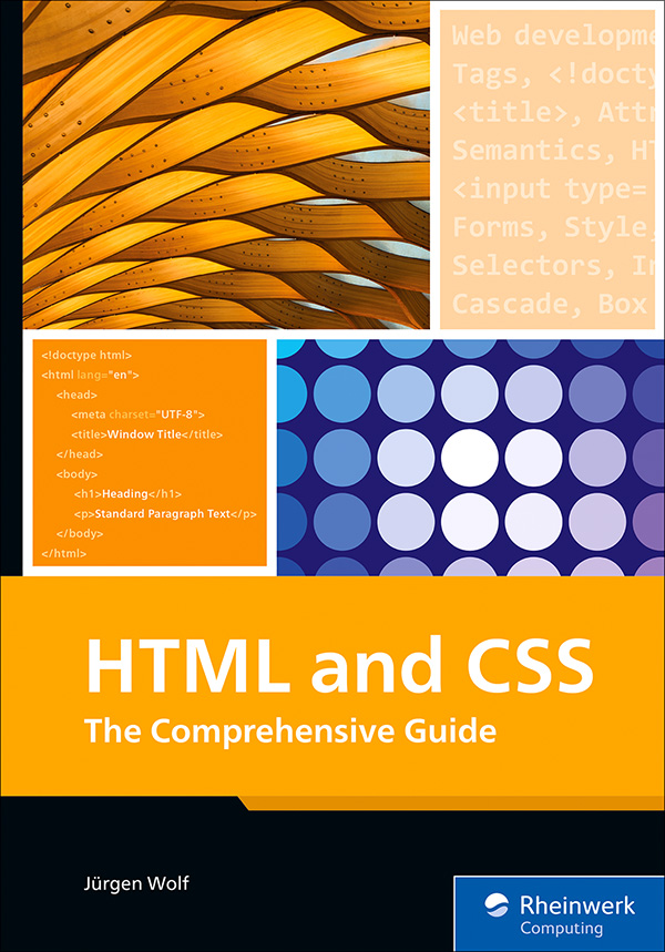HTML and CSS ebook cover
