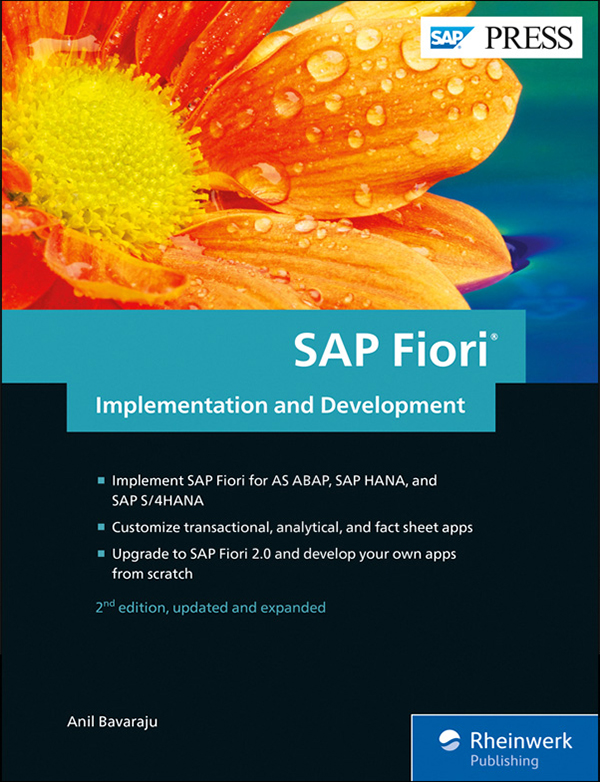 SAP Fiori Implementation and Development ebook cover