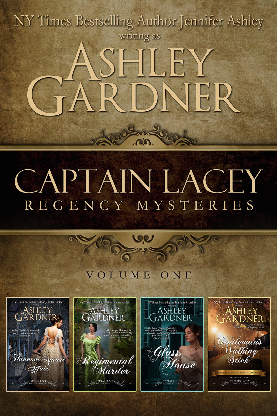 Captain Lacey Regency Mysteries, Volume 1 ebook cover