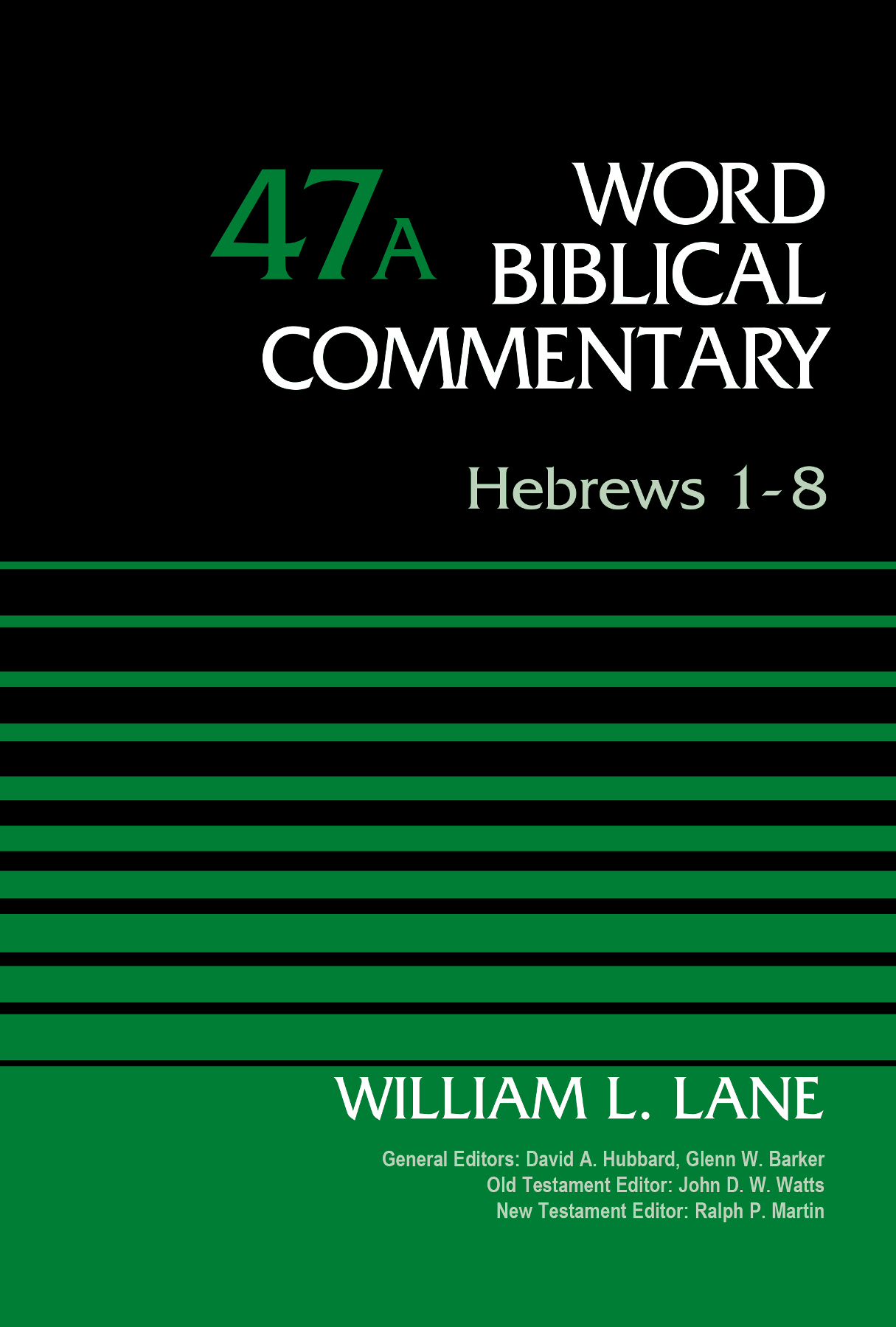 Hebrews 1-8, Volume 47A ebook cover