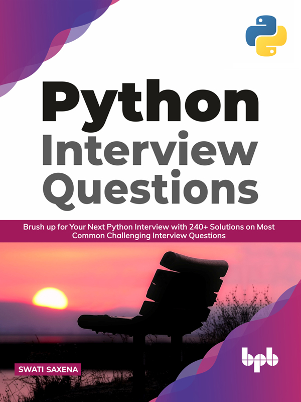 Python Interview Questions ebook cover