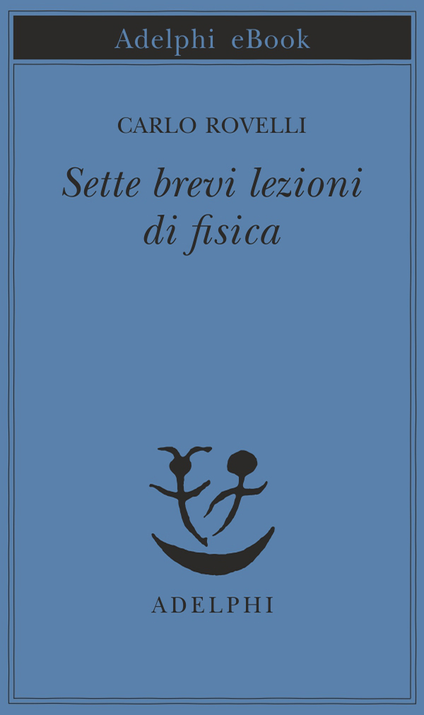 Sette brevi lezioni di fisica ebook cover