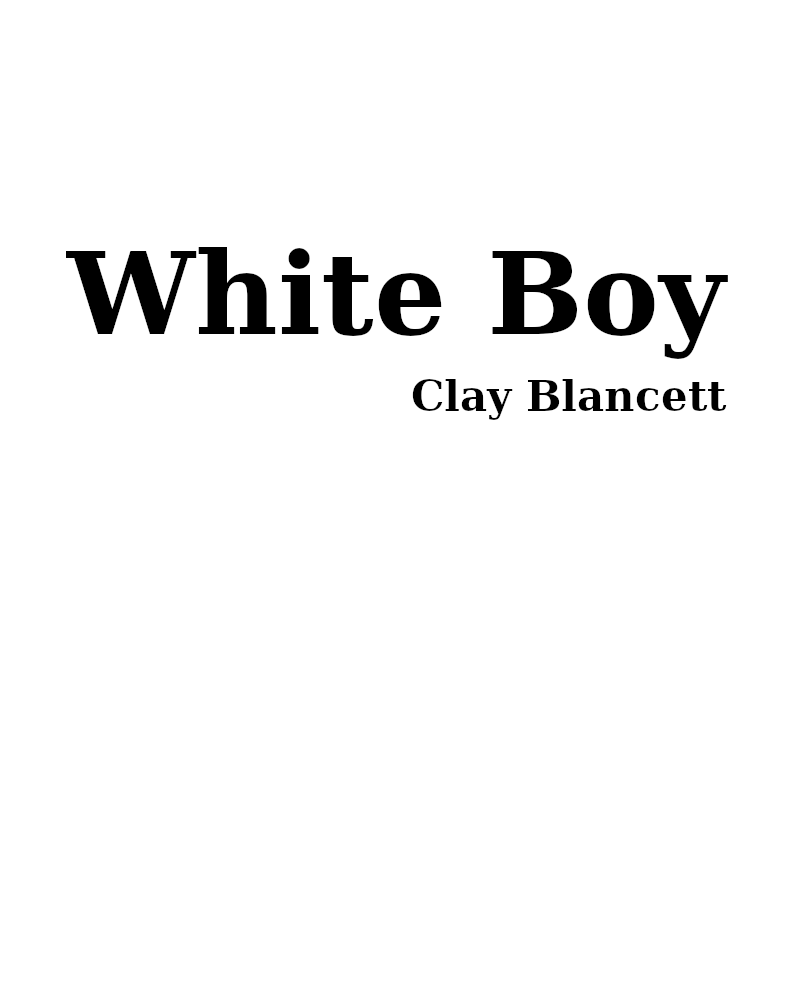 White Boy ebook cover