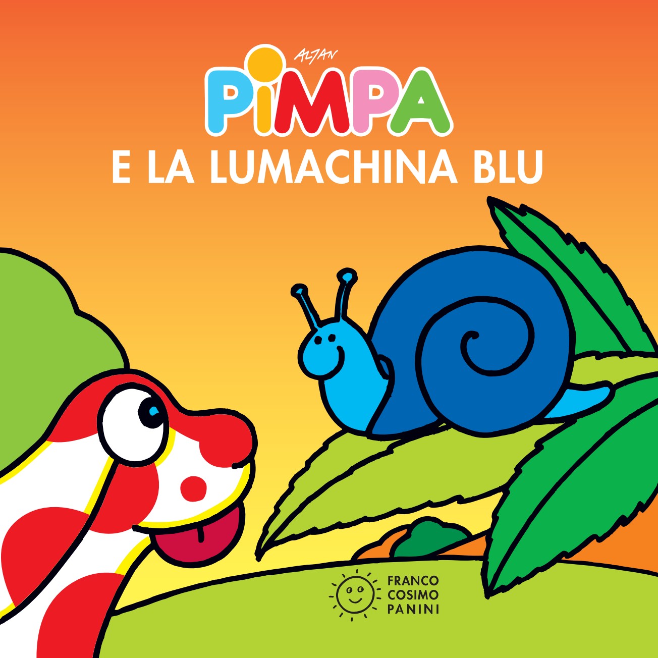 Pimpa e la lumachina blu ebook cover