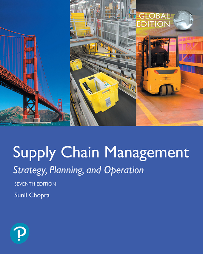 Supply Chain Management: Strategy, Planning, and Operation, Global Edition ebook cover
