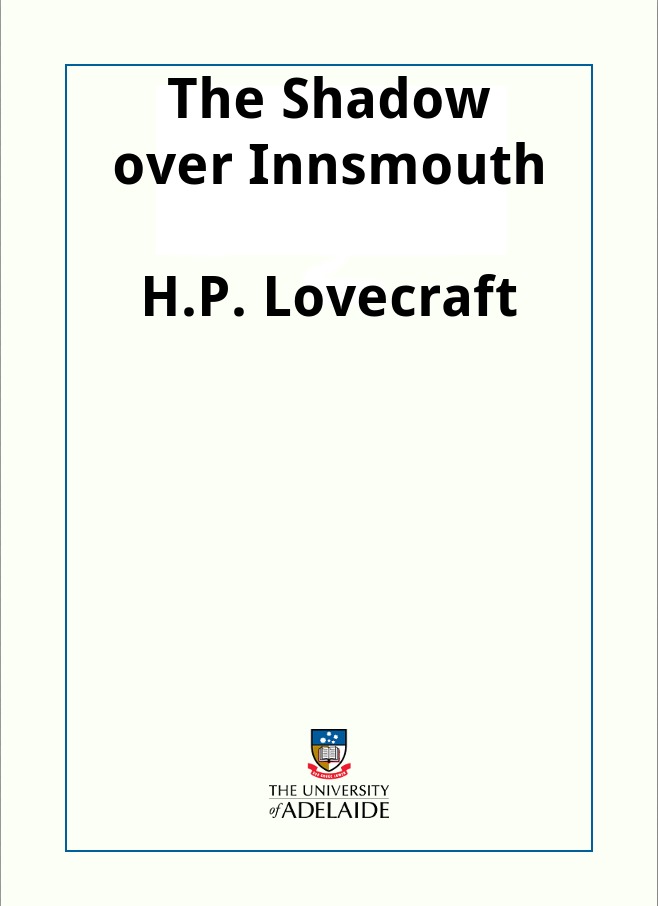 The Shadow over Innsmouth ebook cover