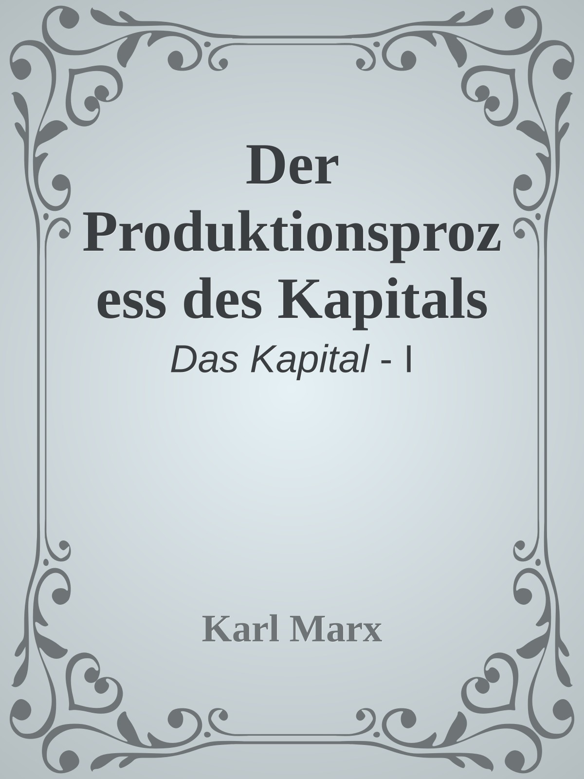 Der Produktionsprozess des Kapitals ebook cover
