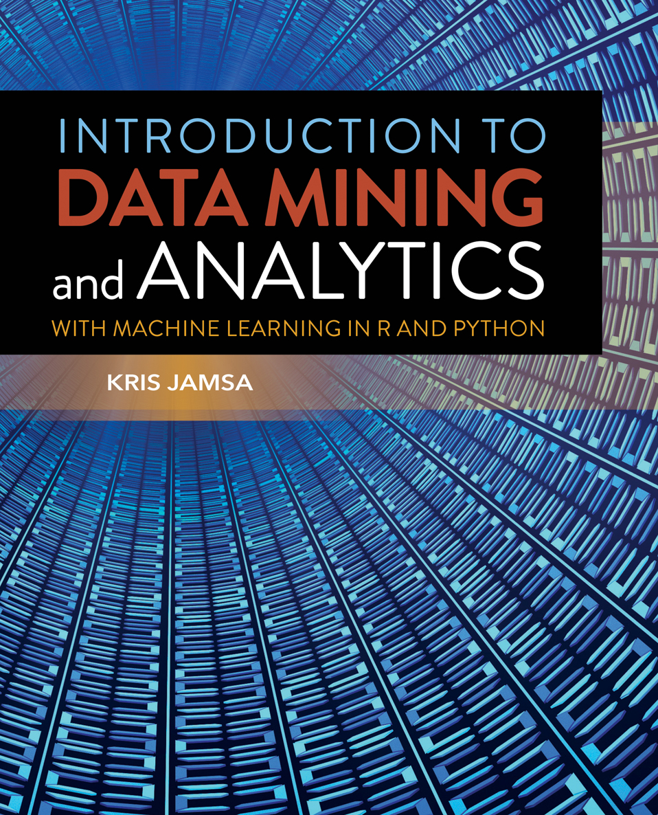 Introduction to Data Mining and Analytics ebook cover